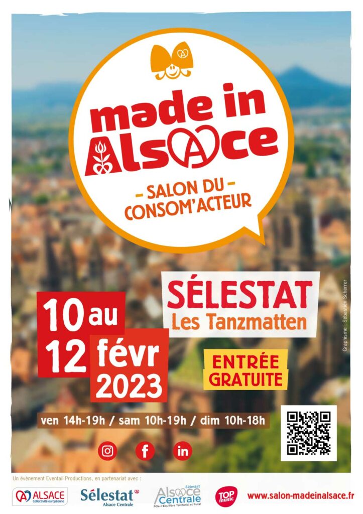 Salon Made In Alsace à Sélestat / du 10 au 12 février 2023