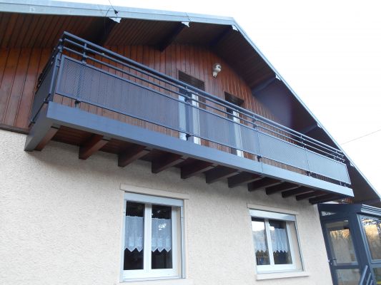 Gensbittel - Fabrication de terrasses métalliques et mécanosoudées sur mesure à Colmar, à Mulhouse, à Belfort