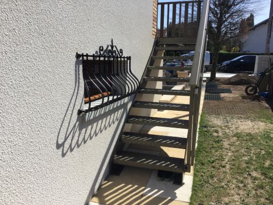 Gensbittel - Fabrication de terrasses métalliques et mécanosoudées sur mesure à Colmar, à Mulhouse, à Belfort