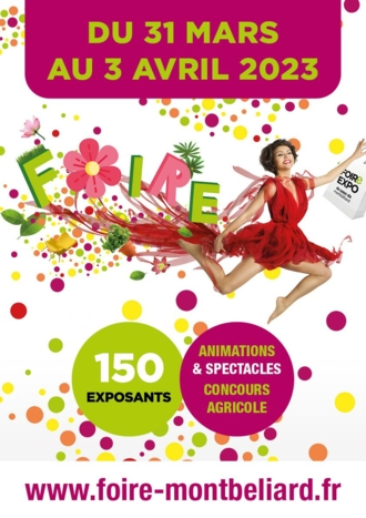 Foire Expo à Montbéliard / du 31 mars au 03 avril 2023