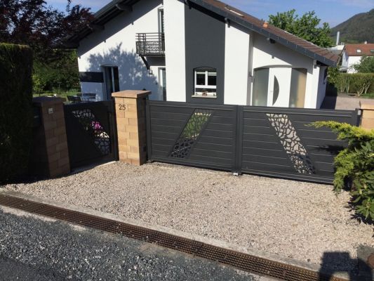 Gensbittel - Gensbittel ; fabrication de portails en alu sur mesure à Colmar, à Mulhouse, dans le Haut-Rhin (68)