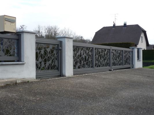 Gensbittel - Gensbittel ; fabrication de portails en alu sur mesure à Colmar, à Mulhouse, dans le Haut-Rhin (68)