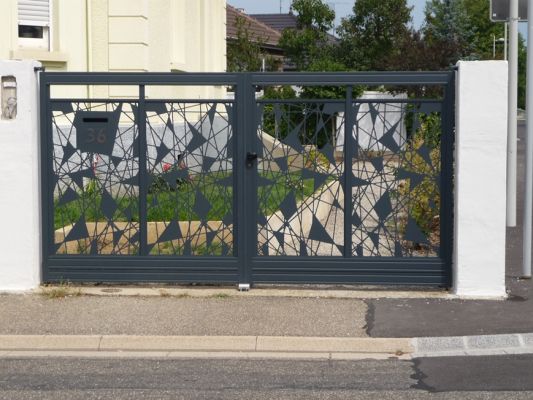 Gensbittel - Gensbittel ; fabrication de portails en alu sur mesure à Colmar, à Mulhouse, dans le Haut-Rhin (68)