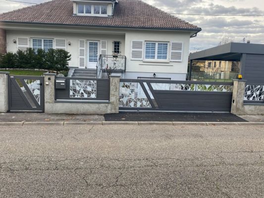 Gensbittel - Gensbittel ; fabrication de portails en alu sur mesure à Colmar, à Mulhouse, dans le Haut-Rhin (68)