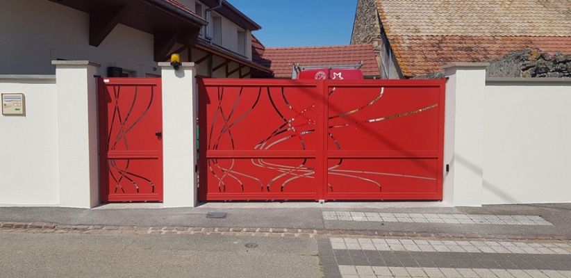 Gensbittel - Gensbittel ; fabrication de portails en alu sur mesure à Colmar, à Mulhouse, dans le Haut-Rhin (68)