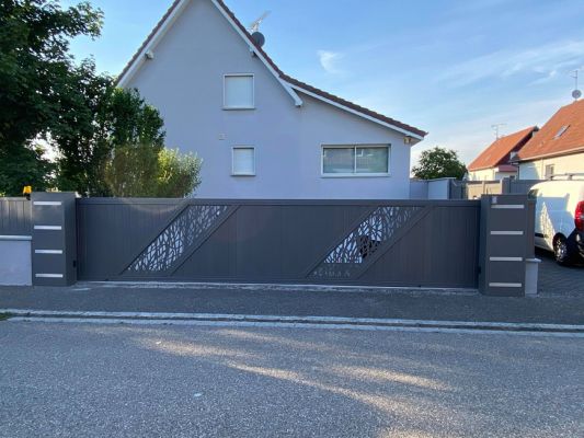 Gensbittel - Gensbittel ; fabrication de portails en alu sur mesure à Colmar, à Mulhouse, dans le Haut-Rhin (68)