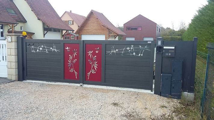 Gensbittel - Gensbittel ; fabrication de portails en alu sur mesure à Colmar, à Mulhouse, dans le Haut-Rhin (68)