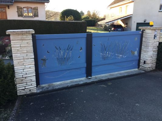 Gensbittel - Gensbittel ; fabrication de portails en alu sur mesure à Colmar, à Mulhouse, dans le Haut-Rhin (68)