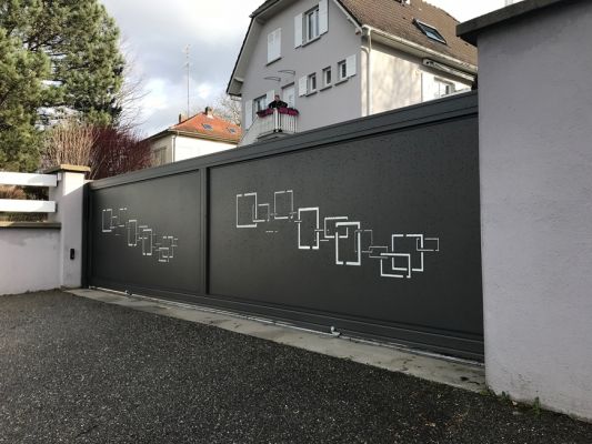 Gensbittel - Gensbittel ; fabrication de portails en alu sur mesure à Colmar, à Mulhouse, dans le Haut-Rhin (68)