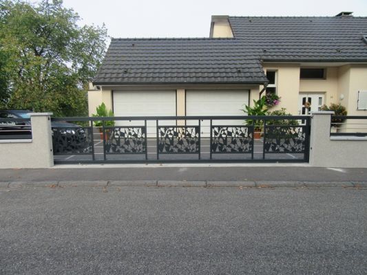 Gensbittel - Gensbittel ; fabrication de portails en alu sur mesure à Colmar, à Mulhouse, dans le Haut-Rhin (68)