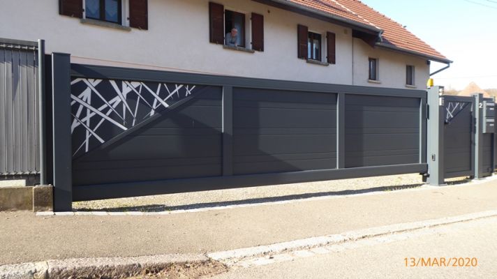 Gensbittel - Gensbittel ; fabrication de portails en alu sur mesure à Colmar, à Mulhouse, dans le Haut-Rhin (68)