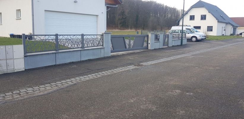 Gensbittel - Gensbittel ; fabrication de portails en alu sur mesure à Colmar, à Mulhouse, dans le Haut-Rhin (68)