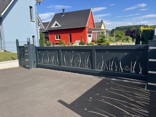 Gensbittel - Gensbittel ; fabrication de portails en alu sur mesure à Colmar, à Mulhouse, dans le Haut-Rhin (68)