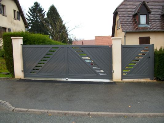Gensbittel - Gensbittel ; fabrication de portails en alu sur mesure à Colmar, à Mulhouse, dans le Haut-Rhin (68)
