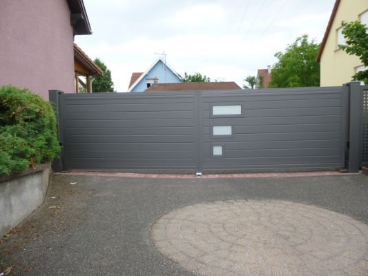 Gensbittel - Gensbittel ; fabrication de portails en alu sur mesure à Colmar, à Mulhouse, dans le Haut-Rhin (68)