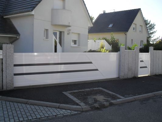 Gensbittel - Gensbittel ; fabrication de portails en alu sur mesure à Colmar, à Mulhouse, dans le Haut-Rhin (68)