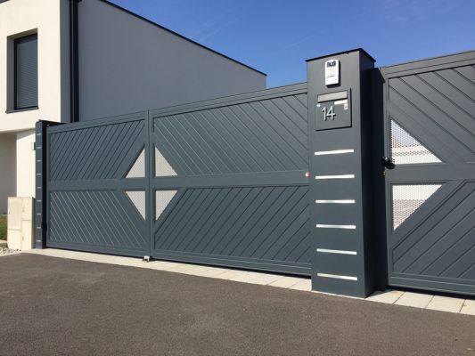 Gensbittel - Gensbittel ; fabrication de portails en alu sur mesure à Colmar, à Mulhouse, dans le Haut-Rhin (68)