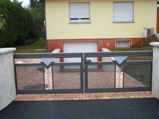 Gensbittel - Gensbittel ; fabrication de portails en alu sur mesure à Colmar, à Mulhouse, dans le Haut-Rhin (68)