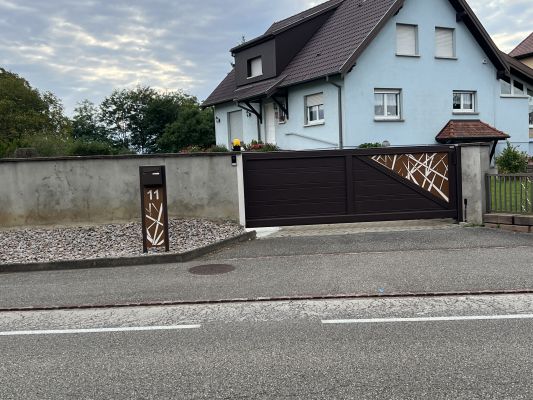 Gensbittel - Gensbittel ; fabrication de portails en alu sur mesure à Colmar, à Mulhouse, dans le Haut-Rhin (68)