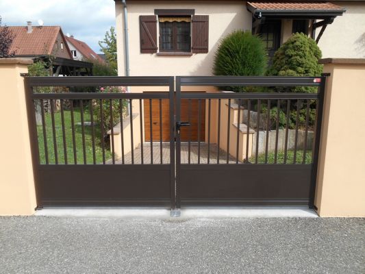 Gensbittel - Gensbittel ; fabrication de portails en alu sur mesure à Colmar, à Mulhouse, dans le Haut-Rhin (68)