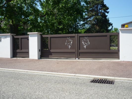 Gensbittel - Gensbittel ; fabrication de portails en alu sur mesure à Colmar, à Mulhouse, dans le Haut-Rhin (68)