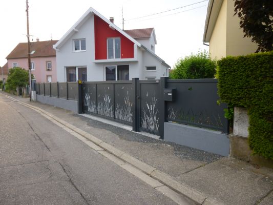 Gensbittel - Gensbittel ; fabrication de portails en alu sur mesure à Colmar, à Mulhouse, dans le Haut-Rhin (68)