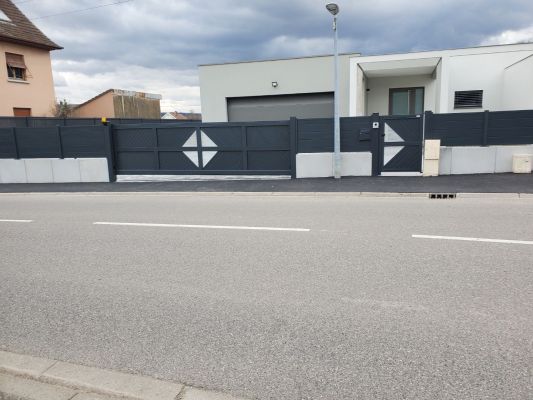 Gensbittel - Gensbittel ; fabrication de portails en alu sur mesure à Colmar, à Mulhouse, dans le Haut-Rhin (68)