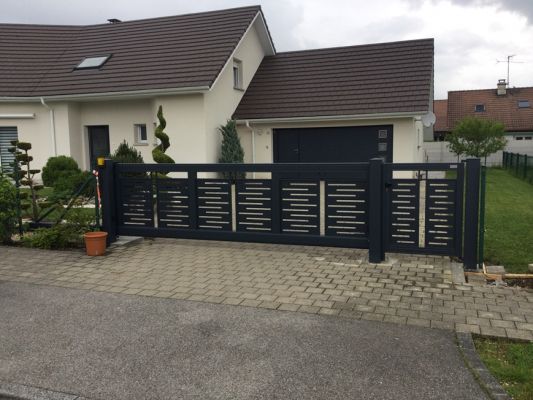 Gensbittel - Gensbittel ; fabrication de portails en alu sur mesure à Colmar, à Mulhouse, dans le Haut-Rhin (68)