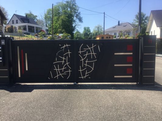 Gensbittel - Gensbittel ; fabrication de portails en alu sur mesure à Colmar, à Mulhouse, dans le Haut-Rhin (68)