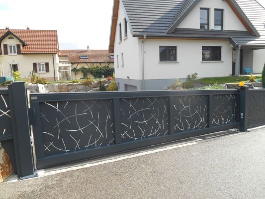 Gensbittel - Gensbittel ; fabrication de portails en alu sur mesure à Colmar, à Mulhouse, dans le Haut-Rhin (68)