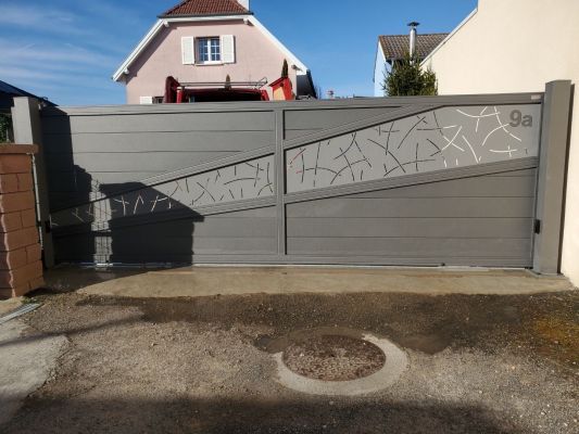 Gensbittel - Gensbittel ; fabrication de portails en alu sur mesure à Colmar, à Mulhouse, dans le Haut-Rhin (68)