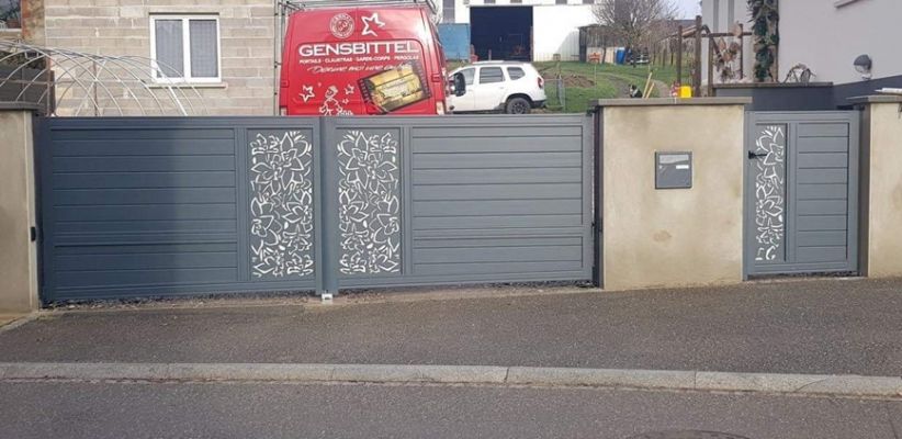 Gensbittel - Gensbittel ; fabrication de portails en alu sur mesure à Colmar, à Mulhouse, dans le Haut-Rhin (68)