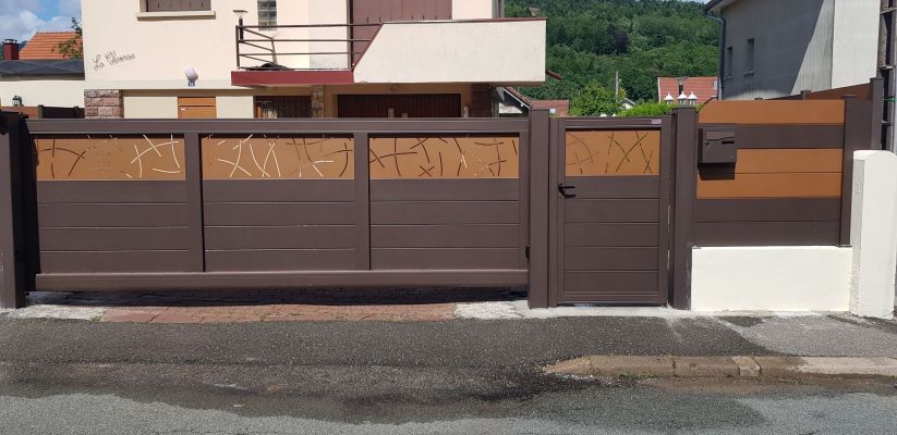 Gensbittel - Gensbittel ; fabrication de portails en alu sur mesure à Colmar, à Mulhouse, dans le Haut-Rhin (68)