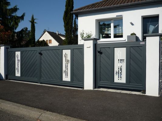 Gensbittel - Gensbittel ; fabrication de portails en alu sur mesure à Colmar, à Mulhouse, dans le Haut-Rhin (68)