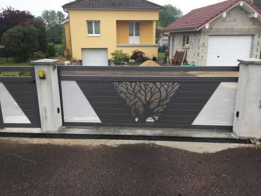 Gensbittel - Gensbittel ; fabrication de portails en alu sur mesure à Colmar, à Mulhouse, dans le Haut-Rhin (68)